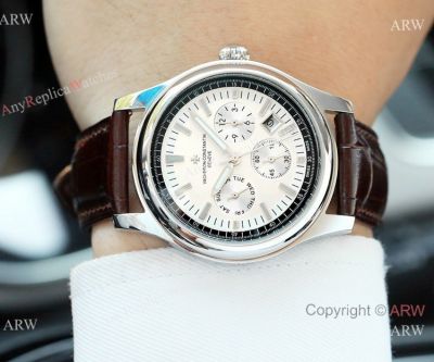 Vacheron Constantin Grand Complications SS White Face Watch - Buy Replica